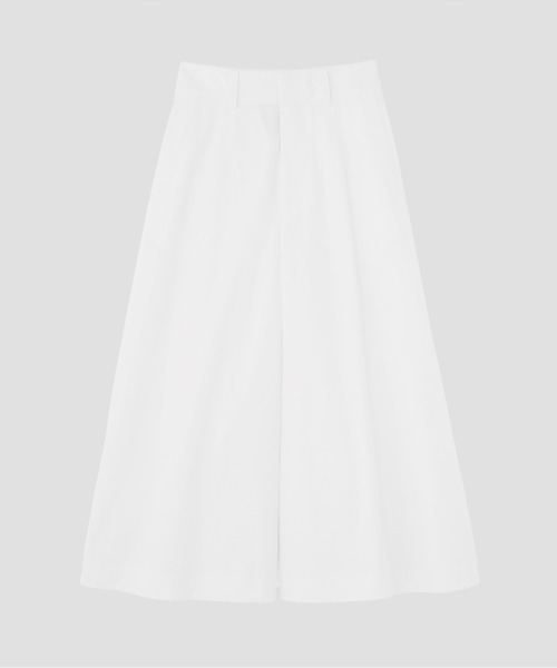 MARGARET HOWELL(マーガレットハウエル)の「STIFF COTTON TWILL(その他パンツ・レディース・ホワイト/ダークブルー・2/1/0/3)」の7枚目の写真