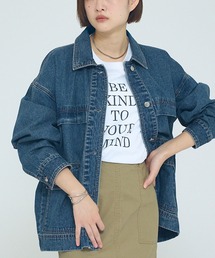 【NOMINE】【セットアップ対応】オーバーサイズ デニム ジャケット / カバーオール