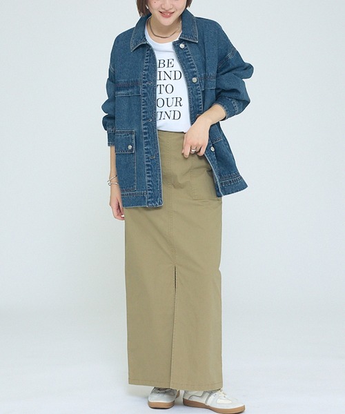 NOMINE】【セットアップ対応】オーバーサイズ デニム ジャケット