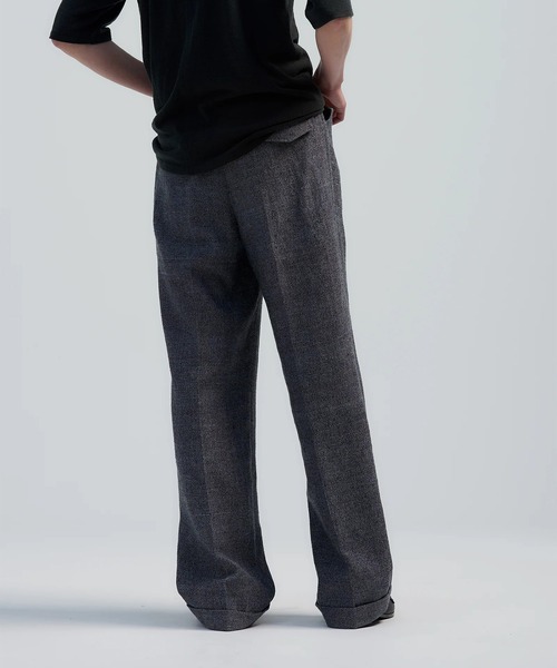 BED J.W. FORD（ベッドフォード）の「【BED J.W. FORDベッドフォード】5-Pockets（スラックス・メンズ・ブラック/グレー・0/1）」の6枚目の写真