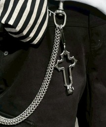 Never mind the XU / Chikashitsu+（ネバーマインド ザ エックスユー / チカシツプラス）の「【Never mind the XU】cross carabiner / 【ネバーマインド ザ エックスユー】クロスカラビナ（キーホルダー）」