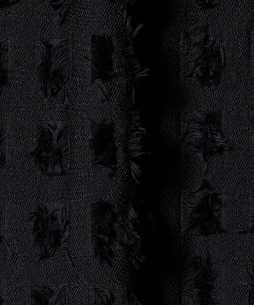 BEAUTY&YOUTH UNITED ARROWS（ビューティーアンドユースユナイテッドアローズ）の「スクエア フリンジ ジャガード スカート（スカート・レディース・ホワイト/ブラック・S/M）」の16枚目の写真