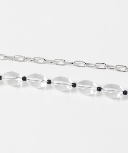 SMELLY（スメリー）の「ビーズチェーンマルチショルダー（スマホケース/カバー・レディース・シルバー系その他/ゴールド系その他・-）」の19枚目の写真