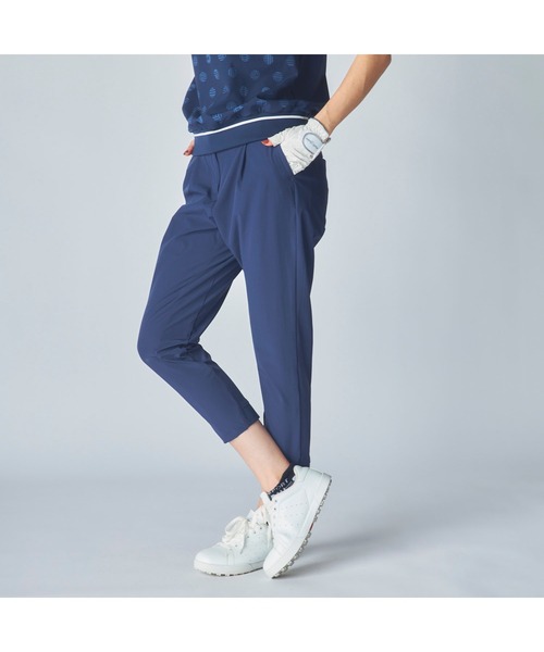 marie claire（マリ・クレール）の「【marie claire:マリ.クレール】レディースストレッチクロップドパンツ　ゴルフ（その他パンツ・レディース・ホワイト/ネイビー/ブラック・XX-LARGE/MEDIUM/LARGE/X-LARGE）」の3枚目の写真