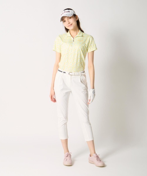 marie claire（マリ・クレール）の「【marie claire:マリ.クレール】レディースストレッチクロップドパンツ　ゴルフ（その他パンツ・レディース・ホワイト/ネイビー/ブラック・XX-LARGE/MEDIUM/LARGE/X-LARGE）」の4枚目の写真