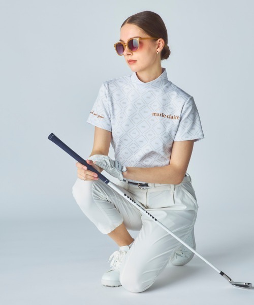 marie claire（マリ・クレール）の「【marie claire:マリ.クレール】レディースストレッチクロップドパンツ　ゴルフ（その他パンツ・レディース・ホワイト/ネイビー/ブラック・XX-LARGE/MEDIUM/LARGE/X-LARGE）」の18枚目の写真