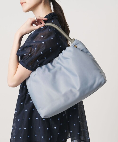 FEEL AND TASTE（フィールアンドテイスト）の「【別注】＜FEEL AND TASTE＞BARKNOT トートバッグ（トートバッグ・レディース・ブラック/ライトグレー・FREE）」の3枚目の写真