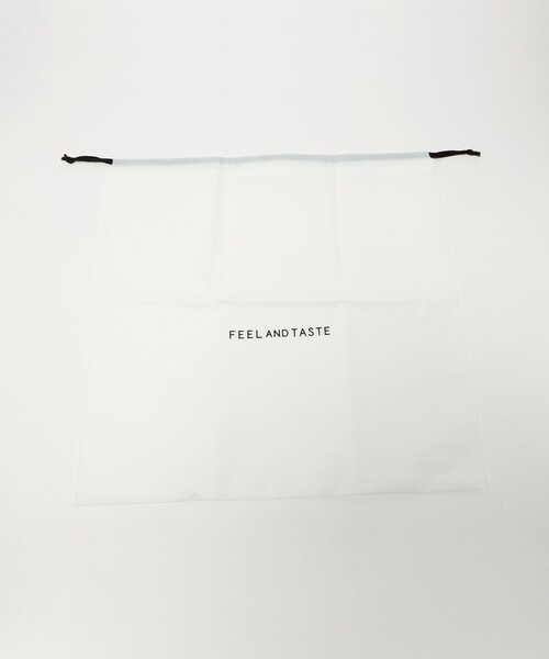 FEEL AND TASTE（フィールアンドテイスト）の「【別注】＜FEEL AND TASTE＞BARKNOT トートバッグ（トートバッグ・レディース・ブラック/ライトグレー・FREE）」の20枚目の写真