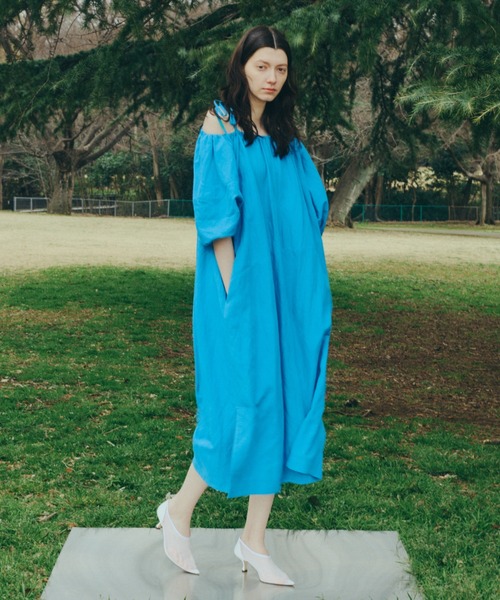 ADORE(アドーア)の「◆ドライタッチレーヨンワンピース(ワンピース・レディース・ブラック/ブルー・38)」の17枚目の写真
