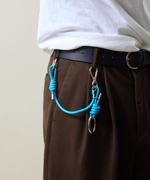 And A（アンドエー）の「ITTI イッチ / CRISTY KNOT CODE CHARM RAPTO JP クリスティノットコードチャーム 牛革キーホルダー ウォレットコード / ITTI-GOODS-104（キーケース/キーアクセサリー）」