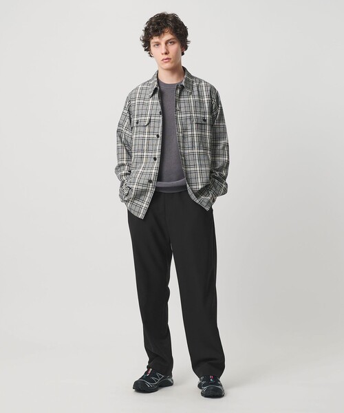 UNITED ARROWS(ユナイテッドアローズ)の「リラクション ツイル モダン イージーパンツ(その他パンツ・メンズ・モカ/ネイビー/ブラック・M/S/L/XL)」の7枚目の写真