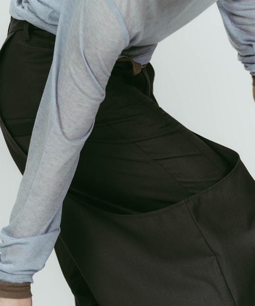 Knuth Marf（クヌースマーフ）の「Knuth Marf/クヌースマーフ high-boot detail pants（スラックス・レディース・チャコールグレー/ブラック・SMALL/X-SMALL）」の13枚目の写真