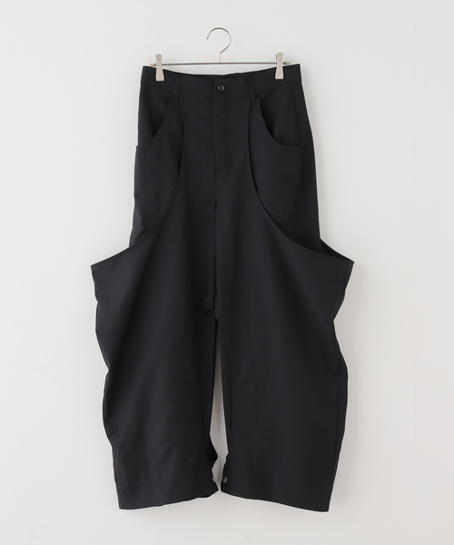 Knuth Marf（クヌースマーフ）の「Knuth Marf/クヌースマーフ high-boot detail pants（スラックス・レディース・チャコールグレー/ブラック・SMALL/X-SMALL）」の17枚目の写真