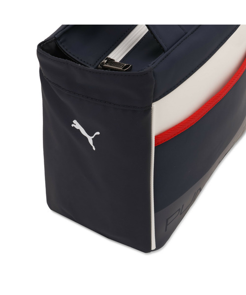 PUMA（プーマ）の「PUMA プーマ ユニセックス ゴルフ ベーシックロゴ ラウンド トートバッグ 6L（ボストンバッグ・メンズ・ネイビー系1/ホワイト/ブラック・フリー）」の5枚目の写真