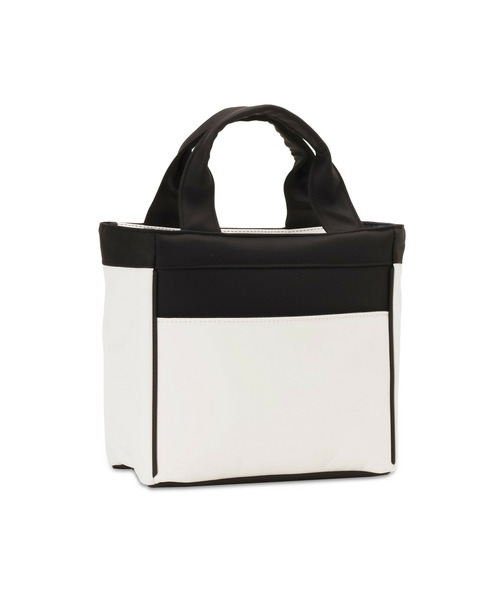 PUMA（プーマ）の「PUMA プーマ ユニセックス ゴルフ ベーシックロゴ ラウンド トートバッグ 6L（ボストンバッグ・メンズ・ネイビー系1/ホワイト/ブラック・フリー）」の8枚目の写真