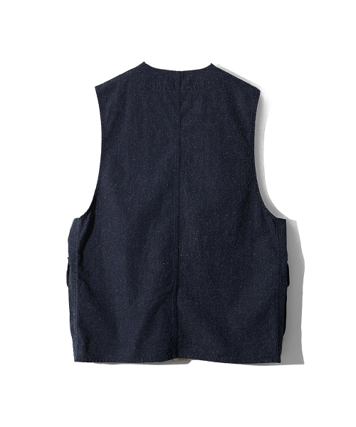 HORLISUN(ホーリーサン)の「Weaver Slik Denim Vest Navy(ベスト・メンズ・その他・SMALL/MEDIUM/LARGE)」の2枚目の写真
