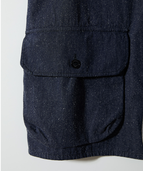 HORLISUN(ホーリーサン)の「Weaver Slik Denim Vest Navy(ベスト・メンズ・その他・SMALL/MEDIUM/LARGE)」の4枚目の写真