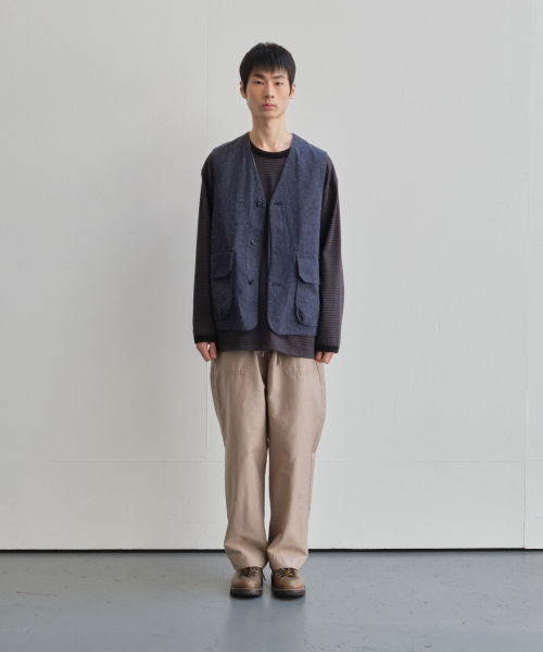HORLISUN(ホーリーサン)の「Weaver Slik Denim Vest Navy(ベスト・メンズ・その他・SMALL/MEDIUM/LARGE)」の6枚目の写真