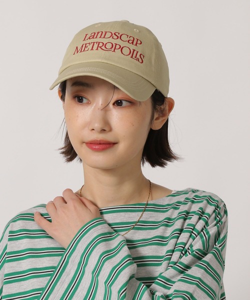 LAKOLE（ラコレ）の「ビッグロゴキャップ / 658949（キャップ・レディース・レッド/ベージュ/ブラック・FREE）」の3枚目の写真