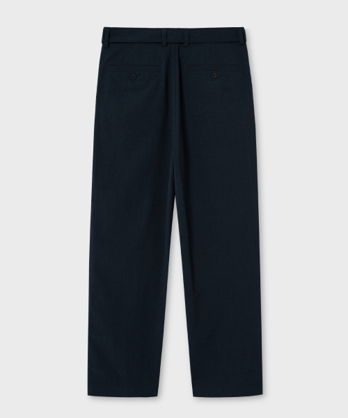 NONBLANK（ノンブランク）の「[夏]サマー クールタッチ ベルト付き ワイドフィットパンツ_DEEP SEA NAVY（スラックス・メンズ・その他・MEDIUM/SMALL/X-LARGE/LARGE）」の10枚目の写真