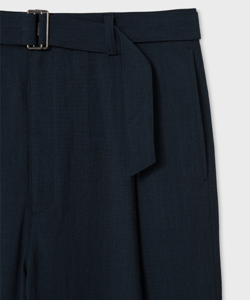 NONBLANK（ノンブランク）の「[夏]サマー クールタッチ ベルト付き ワイドフィットパンツ_DEEP SEA NAVY（スラックス・メンズ・その他・MEDIUM/SMALL/X-LARGE/LARGE）」の11枚目の写真
