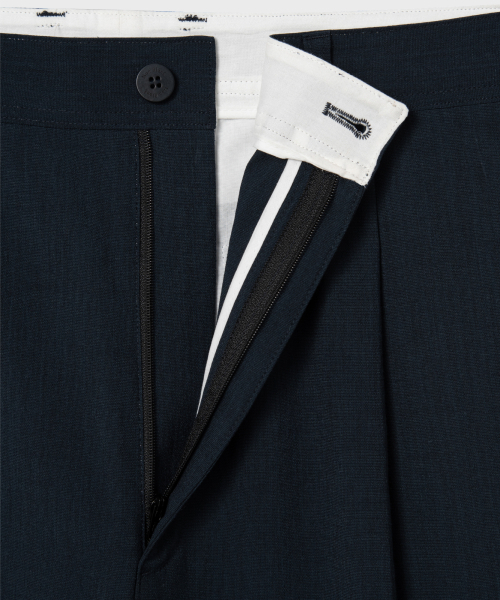 NONBLANK（ノンブランク）の「[夏]サマー クールタッチ ベルト付き ワイドフィットパンツ_DEEP SEA NAVY（スラックス・メンズ・その他・MEDIUM/SMALL/X-LARGE/LARGE）」の12枚目の写真