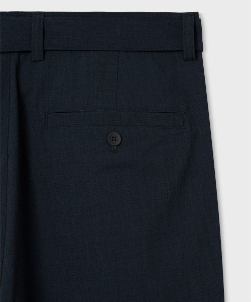 NONBLANK（ノンブランク）の「[夏]サマー クールタッチ ベルト付き ワイドフィットパンツ_DEEP SEA NAVY（スラックス・メンズ・その他・MEDIUM/SMALL/X-LARGE/LARGE）」の13枚目の写真