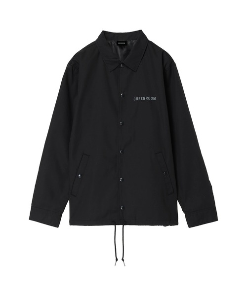 GREENROOM(グリーンルーム)の「【GREENROOM / グリーンルーム】SMALL LOGO COACH JACKET(その他アウター・メンズ・ブラック・MEDIUM/LARGE/X-LARGE)」の1枚目の写真