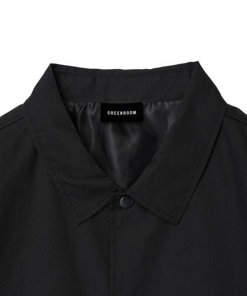 GREENROOM(グリーンルーム)の「【GREENROOM / グリーンルーム】SMALL LOGO COACH JACKET(その他アウター・メンズ・ブラック・MEDIUM/LARGE/X-LARGE)」の5枚目の写真