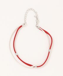 MONOCHROME（モノクローム）の「ステンレスカーブチューブレザーアンクレット（アンクレット）」