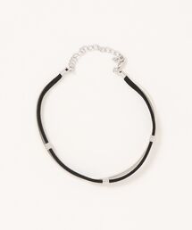 MONOCHROME（モノクローム）の「ステンレスカーブチューブレザーアンクレット（アンクレット）」