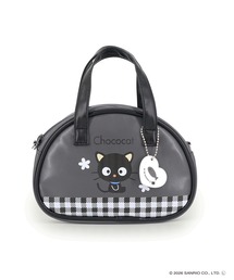 sanrio（サンリオ）の「Sanrio characters(サンリオキャラクターズ) 2WAYレトロミニボストンバッグ / チョコキャット・ニャニィニュニェニョン・ハローキティ SAN-0141（ボストンバッグ）」