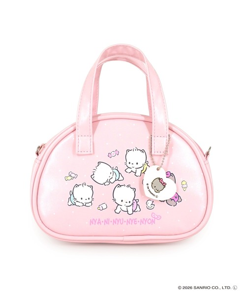 sanrio(サンリオ)の「Sanrio characters(サンリオキャラクターズ) 2WAYレトロミニボストンバッグ / チョコキャット・ニャニィニュニェニョン・ハローキティ SAN-0141(ボストンバッグ・レディース・レッド/ブラック/ピンク/ホワイト・FREE)」の9枚目の写真