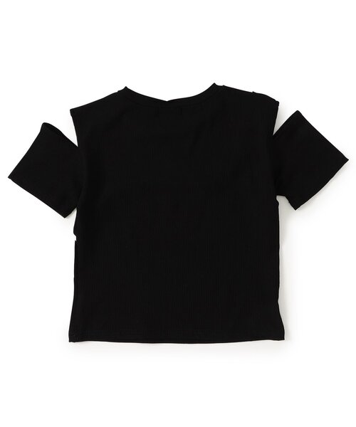 algy（アルジー）の「アシメデザインギャルTシャツ（Tシャツ/カットソー・キッズ・オフホワイト/カーキ/ブラック・160/150/140/130）」の17枚目の写真