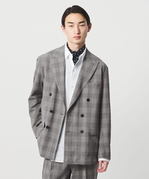 SOVEREIGN（ソブリン）の「＜SOVEREIGN＞グレンチェック ダブル 6ボタン テーラードジャケット RELAX MODEL（テーラードジャケット）」