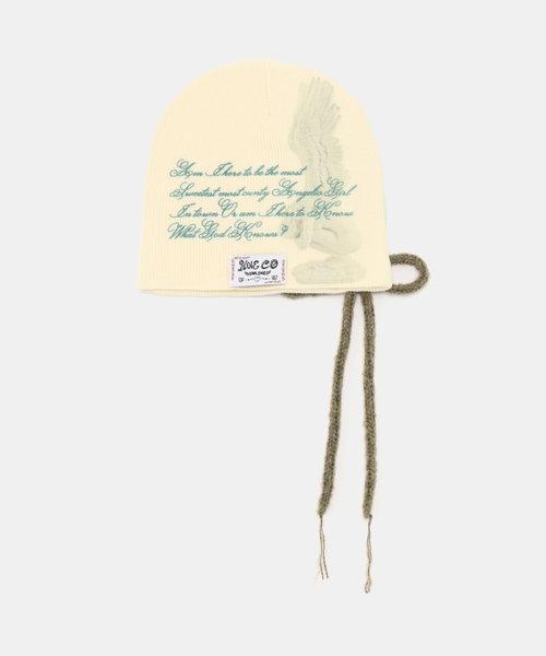 Oriens JOURNAL STANDARD（オリエンス ジャーナルスタンダード）の「【HOLECO/ホレコ】Bella Beanie 02（ANGEL）（ニットキャップ/ビーニー・レディース・その他・FREE）」の2枚目の写真