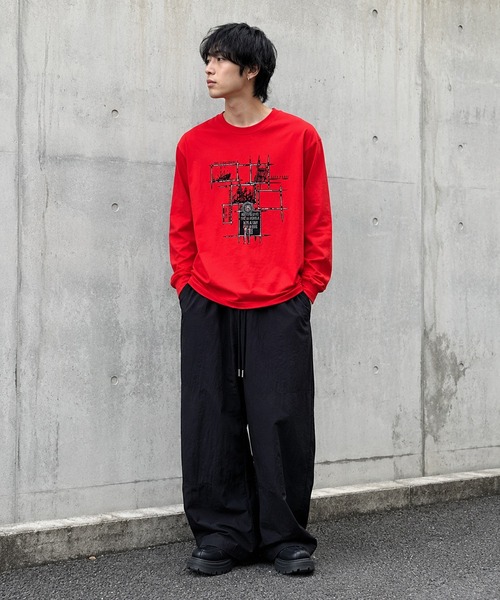 REBALANCE(リバランス)の「ロングTシャツ(Tシャツ/カットソー・メンズ・K/F/E/C/H/A/I/G/B/J/L/D・LARGE/MEDIUM/X-LARGE)」の5枚目の写真