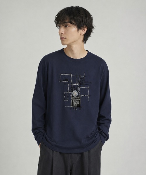 REBALANCE(リバランス)の「ロングTシャツ(Tシャツ/カットソー・メンズ・K/F/E/C/H/A/I/G/B/J/L/D・LARGE/MEDIUM/X-LARGE)」の9枚目の写真