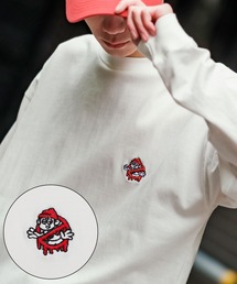 【SIDEWAYSTANCE】刺しゅうノーウェイ長袖Tシャツ SIDE23-150/SIDE23-033