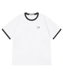 MUCENT（ムセント）の「◇MUCENT◇ブランド直輸入正規品 トレース リンガー ハーフ T TRACE RINGER HALF T（Tシャツ/カットソー）」