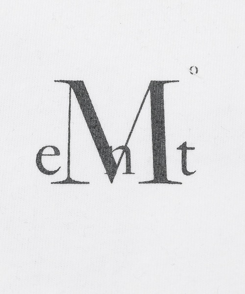 MUCENT(ムセント)の「◇MUCENT◇ブランド直輸入正規品/トレース リンガー ハーフ T TRACE RINGER HALF T(Tシャツ/カットソー・レディース・ブラック/ホワイト・L/S)」の8枚目の写真