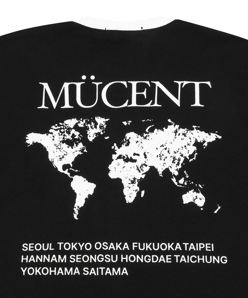 MUCENT(ムセント)の「◇MUCENT◇ブランド直輸入正規品/トレース リンガー ハーフ T TRACE RINGER HALF T(Tシャツ/カットソー・レディース・ブラック/ホワイト・L/S)」の10枚目の写真
