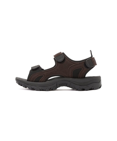 MHL.(エムエイチエル)の「HI-TEC FOR MHL. SANDAL(サンダル・メンズ・ダークブラウン・28/27/26)」の3枚目の写真