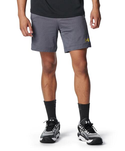 UNDER ARMOUR(アンダーアーマー)の「UAドリーマーズ ジャカード メッシュショーツ(バスケットボール/メンズ)(その他パンツ・メンズ・グレー×ホワイト・M/L/XL/3XL/S/2XL)」の1枚目の写真