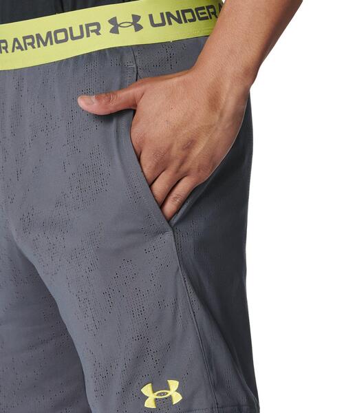UNDER ARMOUR(アンダーアーマー)の「UAドリーマーズ ジャカード メッシュショーツ(バスケットボール/メンズ)(その他パンツ・メンズ・グレー×ホワイト・M/L/XL/3XL/S/2XL)」の4枚目の写真