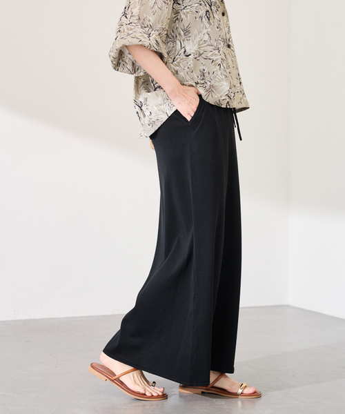 FRAMeWORK（フレームワーク）の「シルク混綿麻天竺スカート（スカート・レディース・ブラウン/ブラック/ブルー・38/36）」の15枚目の写真