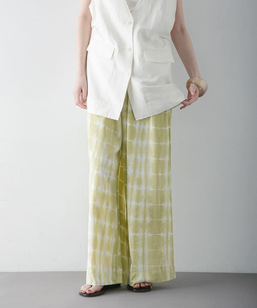 URBAN RESEARCH（アーバンリサーチ）の「『一部別注カラー』LUSANA　CICI PANTS（その他パンツ・レディース・ブラック系その他/グリーン系その他/ブルー系その他・SMALL/MEDIUM）」の13枚目の写真