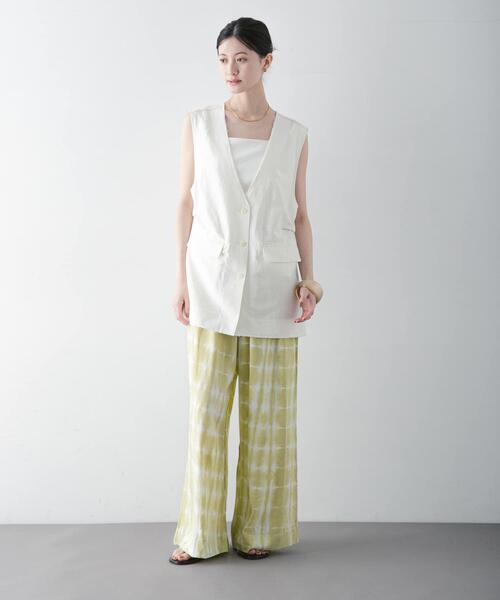 URBAN RESEARCH（アーバンリサーチ）の「『一部別注カラー』LUSANA　CICI PANTS（その他パンツ・レディース・ブラック系その他/グリーン系その他/ブルー系その他・SMALL/MEDIUM）」の18枚目の写真