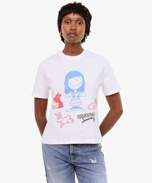 Carne Bollente(カルネボレンテ)の「Bisou Bisou(Tシャツ/カットソー・メンズ・ホワイト・LARGE/MEDIUM/SMALL)」の3枚目の写真