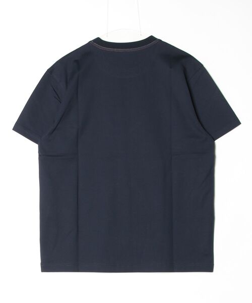 Paul Smith(ポールスミス)の「“Paul Smith” ロゴ Tシャツ【853362 7382S】(Tシャツ/カットソー・メンズ・ネイビー/ホワイト/ブラック・MEDIUM/LARGE)」の10枚目の写真